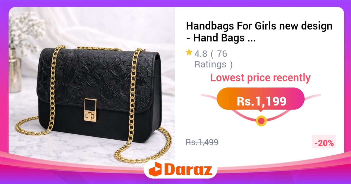 Handbag New Design Shoulder Bag with Long Belt