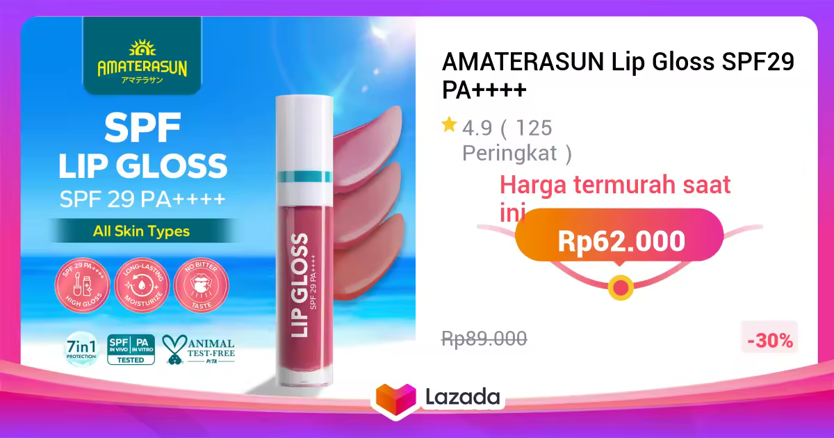AMATERASUN Lip Gloss SPF29 PA++++
