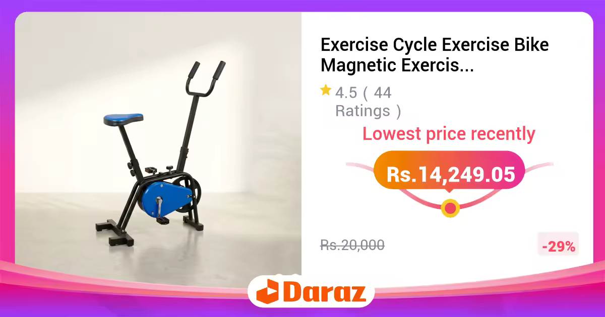 Exercise Cycle Exercise Bike Magnetic Exercise Machine Home Workout Cycle