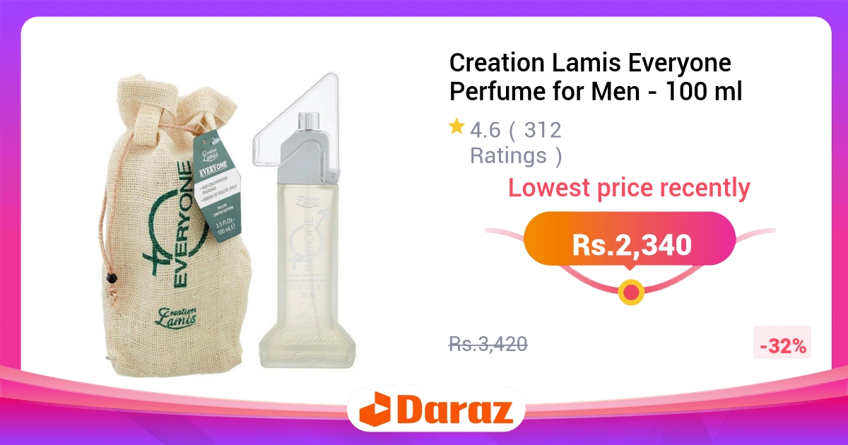 Creation Lamis Everyone Perfume for Men 100ml - Premium Long Lasting Fragrance