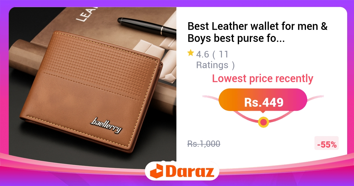 Best Leather Wallet for Men Premium Quality Gift