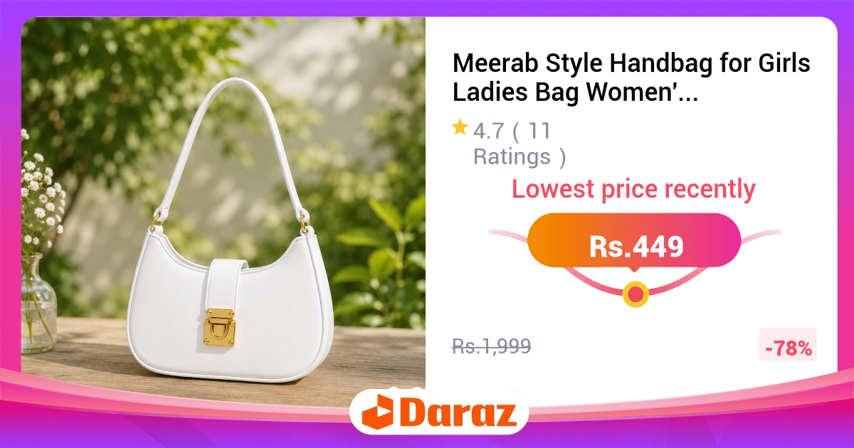 Meerab Style Handbag PU Leather Crossbody Shoulder Bag
