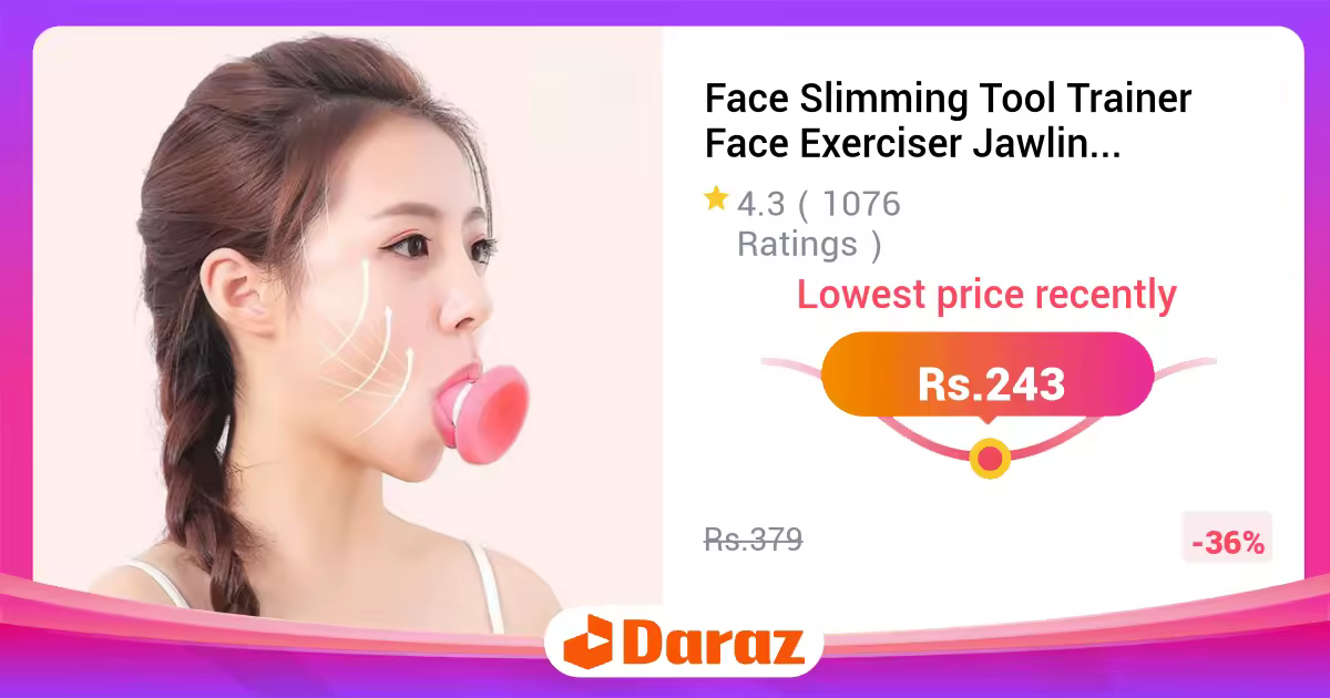 Face Slimming Tool Trainer Face Exerciser Jawline Shaper V Shape Face Lift Exercise Facial Workout Face Jaw Muscles Double Chine Reducer for A Natural Beautiful Face Jawline Mouth Exercise Device For Skin Tighten Firm Wrinkles Men Women