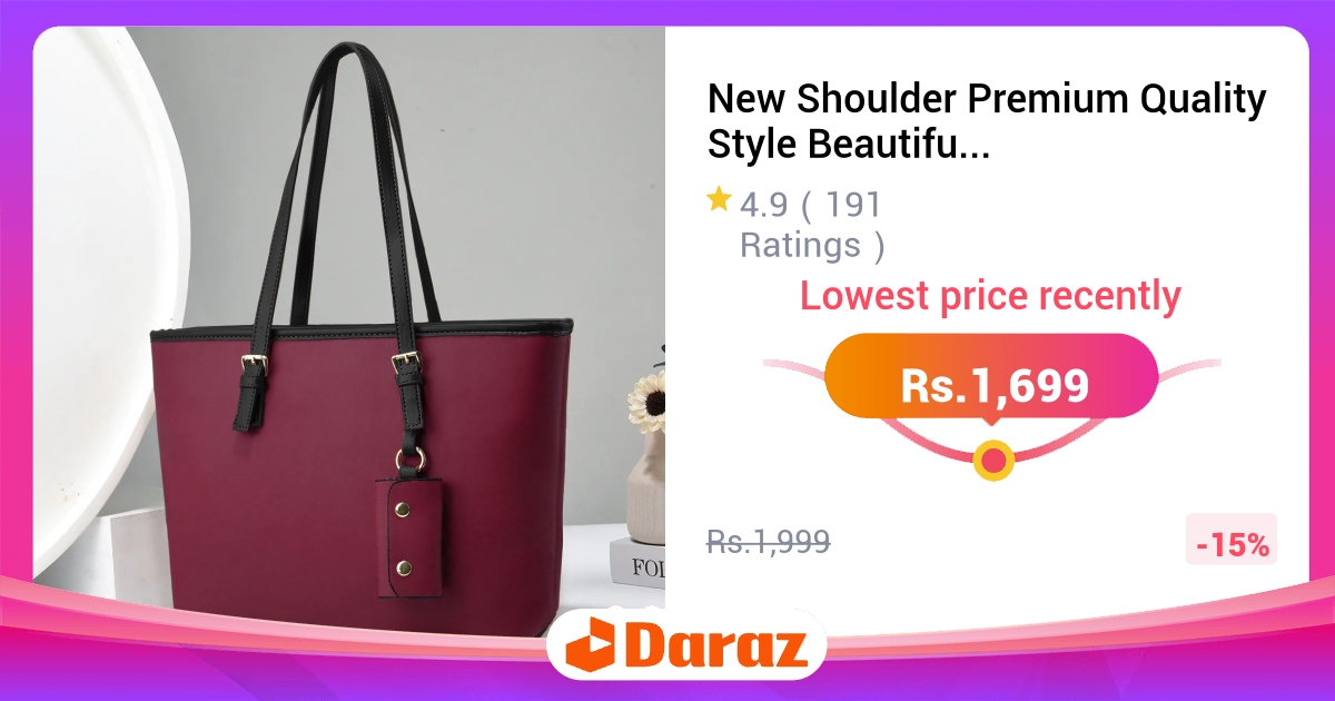 New Shoulder Premium Quality Bag - Beautiful Multicolor for Girls, All Season