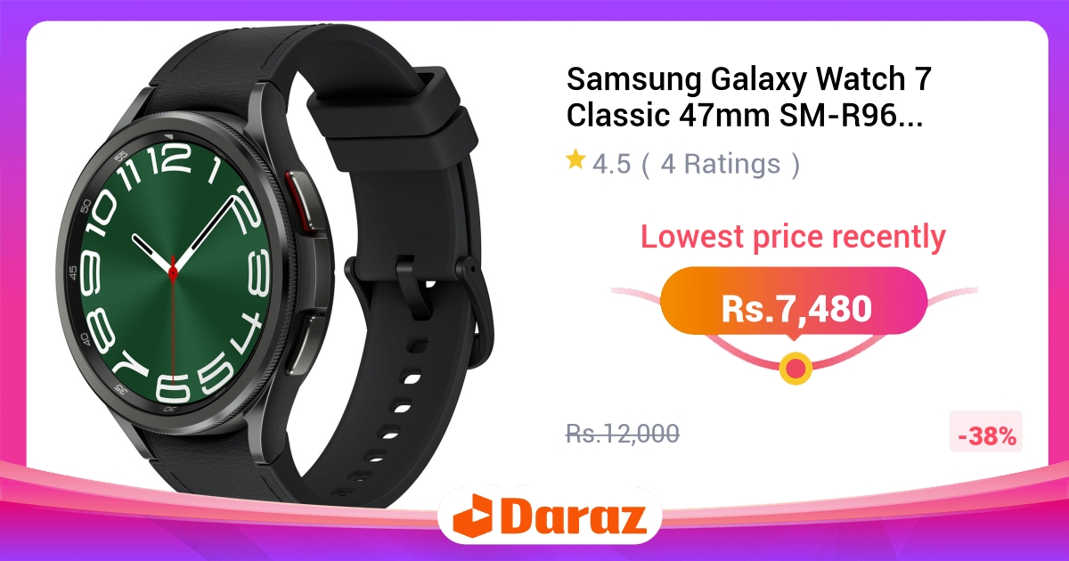 Samsung Galaxy Watch 7 Classic 47mm - Classic Style, Latest Innovation