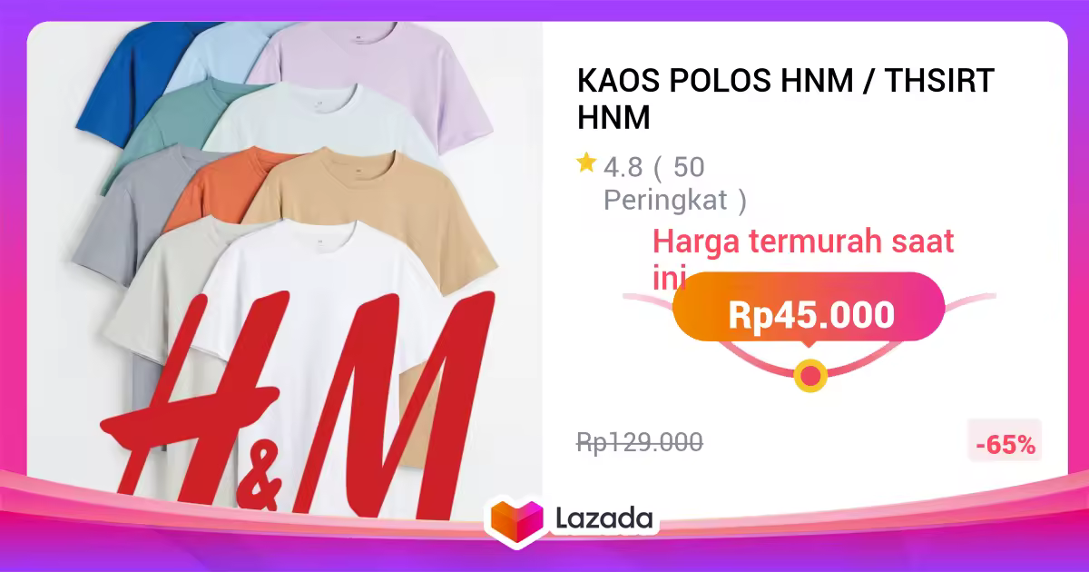 KAOS POLOS HNM / THSIRT HNM